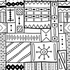 African tribal pattern