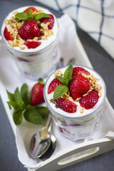 Strawberry parfait