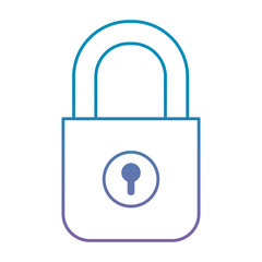 safe secure padlock icon vector illustration design