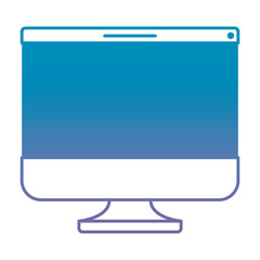 computer display isolated icon vector illustration design