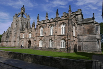 Fototapeta na wymiar King's College Chapel of Aberdeen, Scotland, United Kingdom