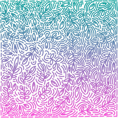 Fototapeta premium Vintage seamless pattern with lot of detailed elements.