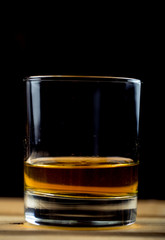 Whiskey glass.