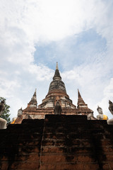 Wat Yai Chai Mongkhon in Ayutthaya, Thailand  ancient architecture asia buddha buddhism
