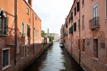 Fototapeta na wymiar Streets and canals, Venice Italy
