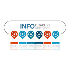 Vector infographic template for diagram, graph, presentation, chart, business concept with 6 options.