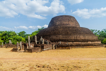 Pabula Vihara (Parakramabahu Vihara) in the ancient city Polonnaruwa, Sri Lanka