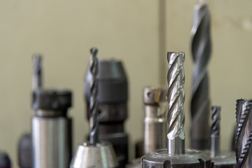 The solid end-mill tool for CNC machine .Cutting tool for CNC machine.