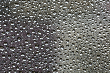 Rain Drops on the Window Water  Bokeh Blur Background