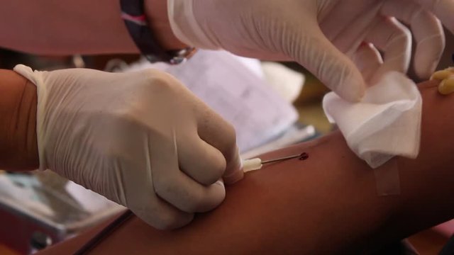 Blood donation or transfusion. Concept of World health care.