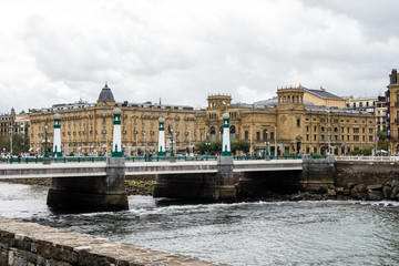 Naklejka premium Spanien - Baskenland - Donostia - San Sebastian