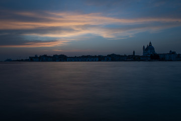 Fototapeta premium Canals and boats, Venice Italy