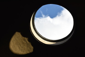 Rome,  internal dome of the Pantheon. 