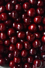 Sweet cherry background.