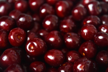 Sweet cherry background.