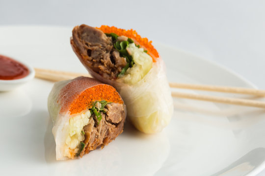 Japanese wrap lunch composition