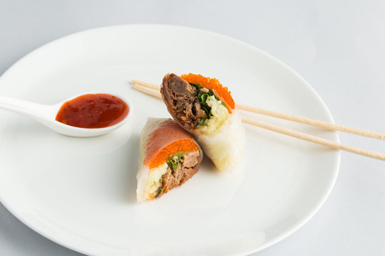 Japanese wrap lunch composition