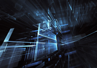 Abstract technology illustration