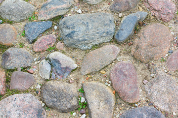 texture formed from stones