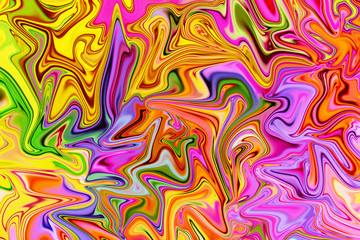 Obraz premium Colorful paint texture