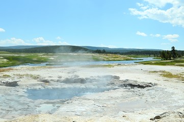 Thermal Feature River view