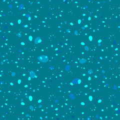 Vector abstract glowing pattern with imitation of hearts and pet