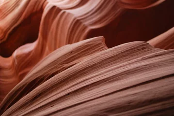 Fototapeten Antilope Close up sandstone texture in Antelope Canyon  © korinoxe