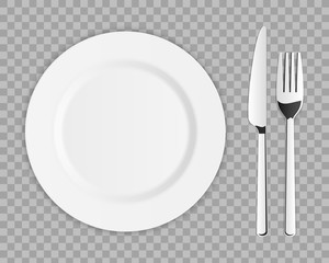 Creative vector illustration top view cutlery set of silver fork, spoon, knife isolated on transparent background. Art design kitchen silverware table setting. Concept graphic printables element