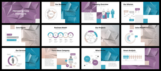Business presentation templates