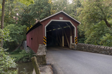 Kurtz's Mill covered bridge in Lancaster, Pennsylvania