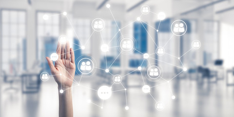 Modern wireless technologies for business and connecting people 