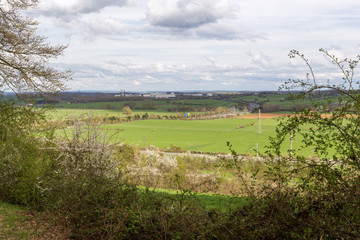 Walk over old mining area