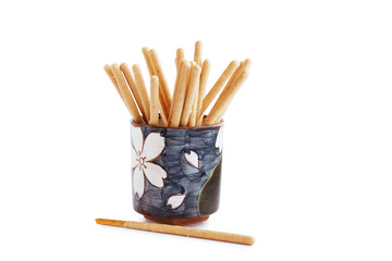 Chocolate sticks like Japanese dessert