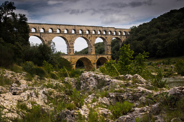 Obraz premium Pont du Gard