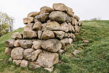 old stone wall