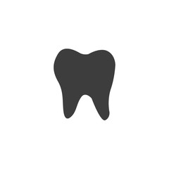 tooth vector icon illustration