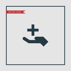 health care vector icon illustration