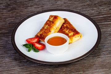 Delicious homemade pancakes