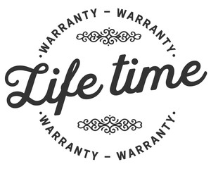 lifetime warranty icon vintage rubber stamp guarantee