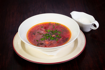 Russian soup Borscht