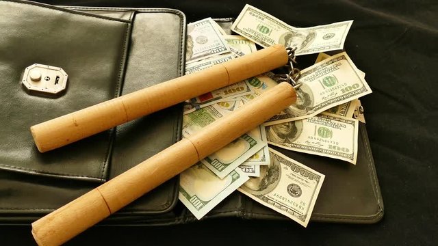 to fight for money,
make kung fu fight for american dollars,

