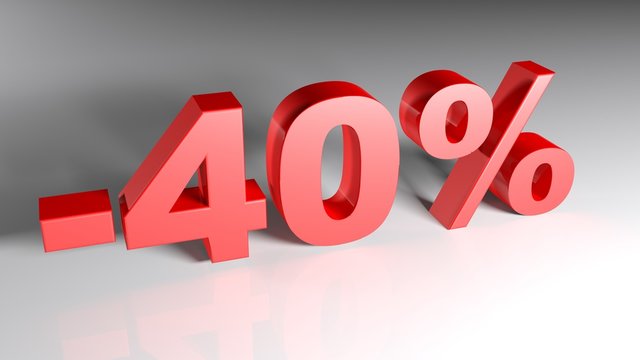 Discount 40% - 3D rendering