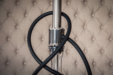 New Glass Hookah with beautiful backlight in the cafe