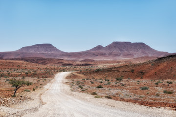 Desert Sand Dunes in Southern Namibia taken in January 2018