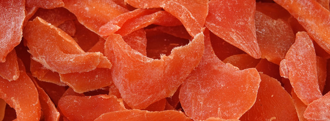Candied mango crystallized glace fruit confectionery tasty delicious dessert