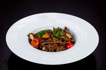 Delicious soba pasta