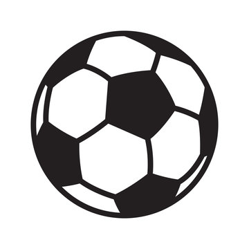 football soccer ball vector logo icon symbol illustration cartoon graphic