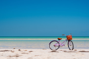 Bicycle on the beach