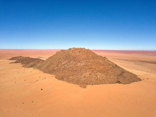 Desert Sand Dunes in Southern Namibia taken in January 2018
