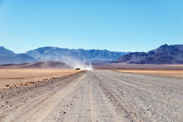 Desert Sand Dunes in Southern Namibia taken in January 2018